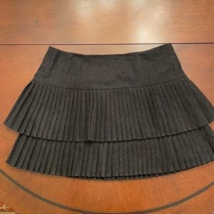Nanette Lapore Wool Skirt, pleated, lined, size 8